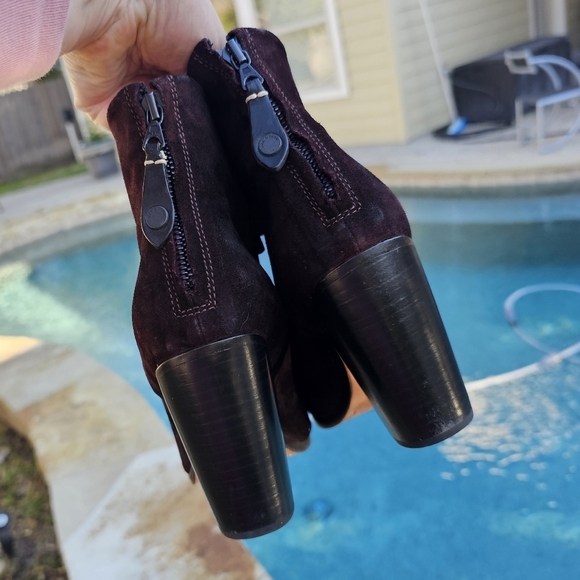 Rag & bon  Newbury Suede  leather  Ankle Boots booties  38, us 8 - Picture 2 of 16